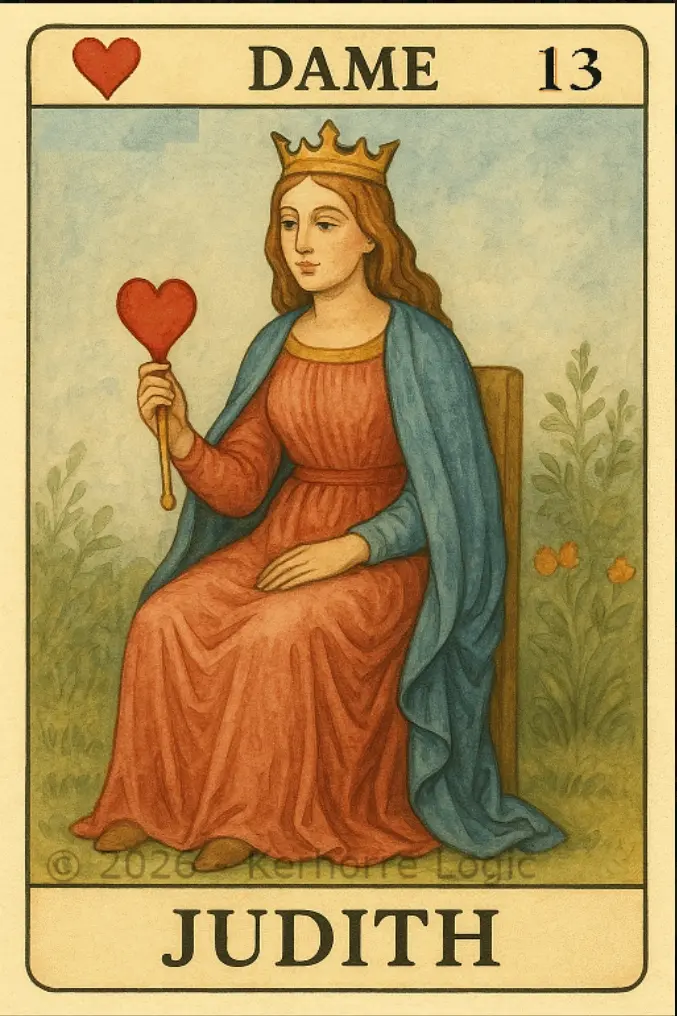 Judith, Queen of Hearts